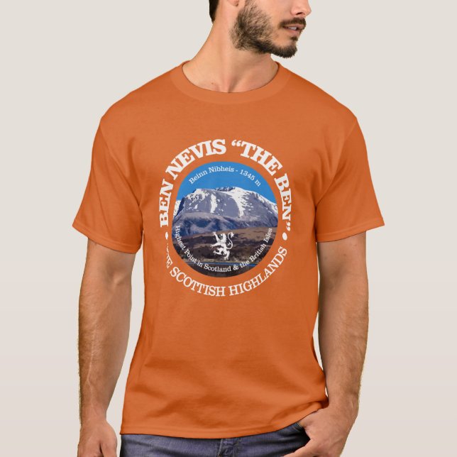 Ben Nevis P vän T Shirt (Framsida)
