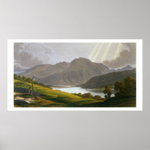 Ben Nevis, pläterar XII från 'landskap av Poster