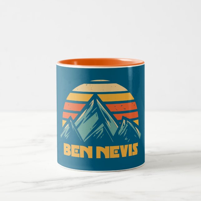 Ben Nevis Retro Turcos Två-Tonad Mugg (Center)