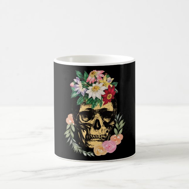 Ben och blommor kaffemugg (Center)