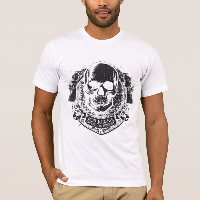 Ben och blommor t shirt (Framsida)