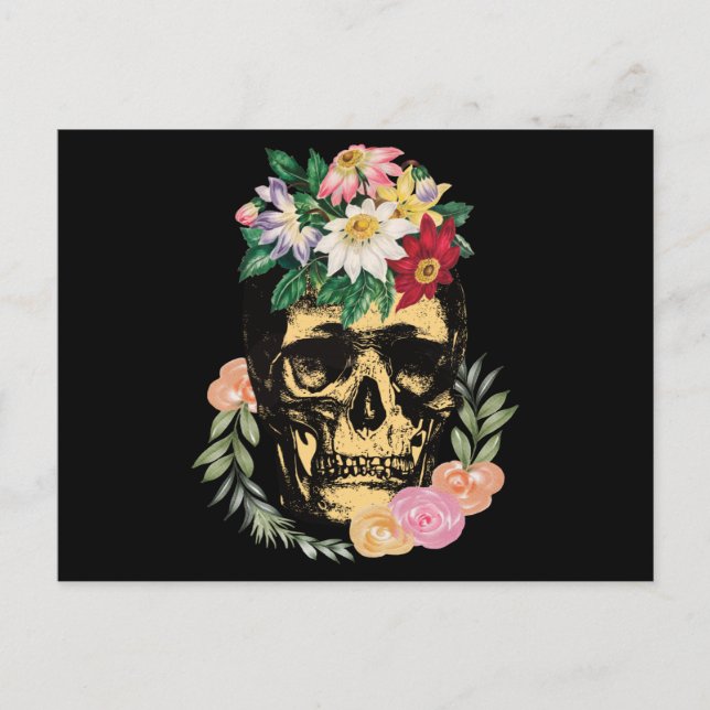 Ben och blommor vykort (Framsida)