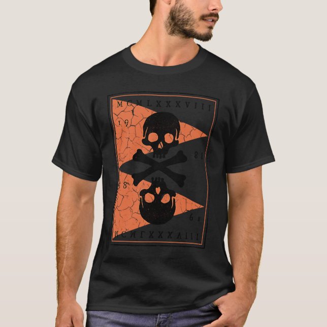 Ben och Döskallar Pirat 3 T Shirt (Framsida)