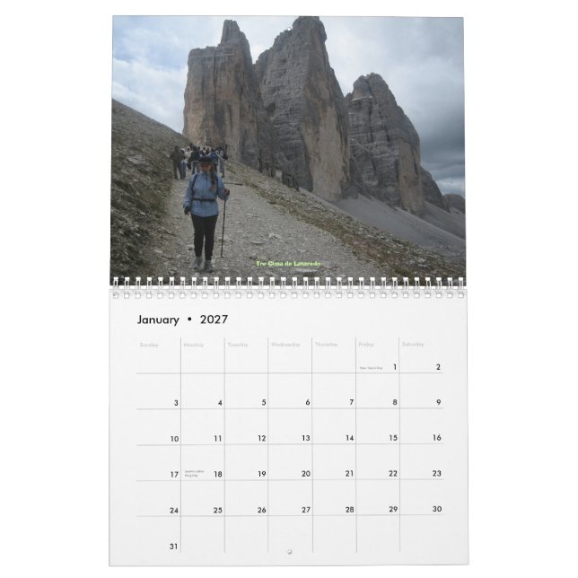 Ben och Sheries italienkalender 2008 Kalender (Jan 2027)