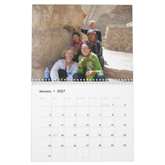 Ben och Sheries Ladakh 2008 kalender (Jan 2027)