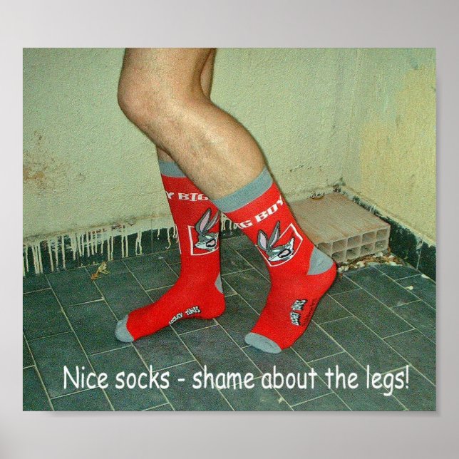 Ben och Socks Humor Poster (Framsidan)