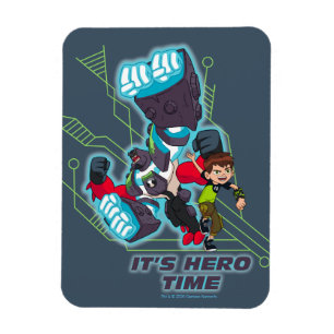 Ben & Omni-Enhanced Four Arms - det är Hero Time Magnet