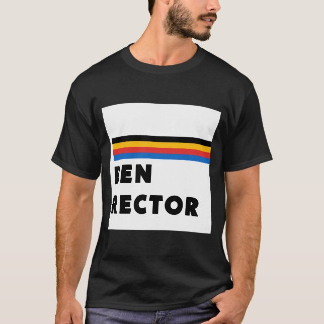 Ben Rector Retro T Shirt (Framsida)