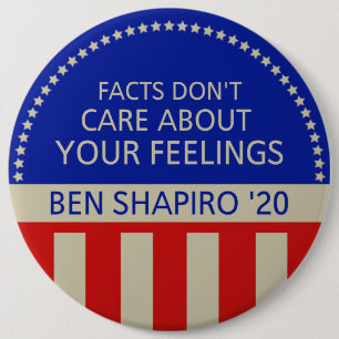 Ben Shapiro för president knäppas - Reagan stil Knapp