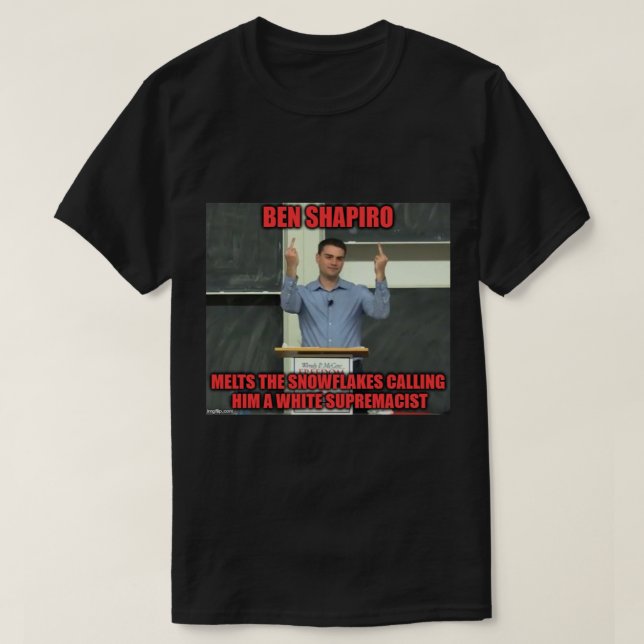 Ben Shapiro förliser människor T Shirt (Design framsida)