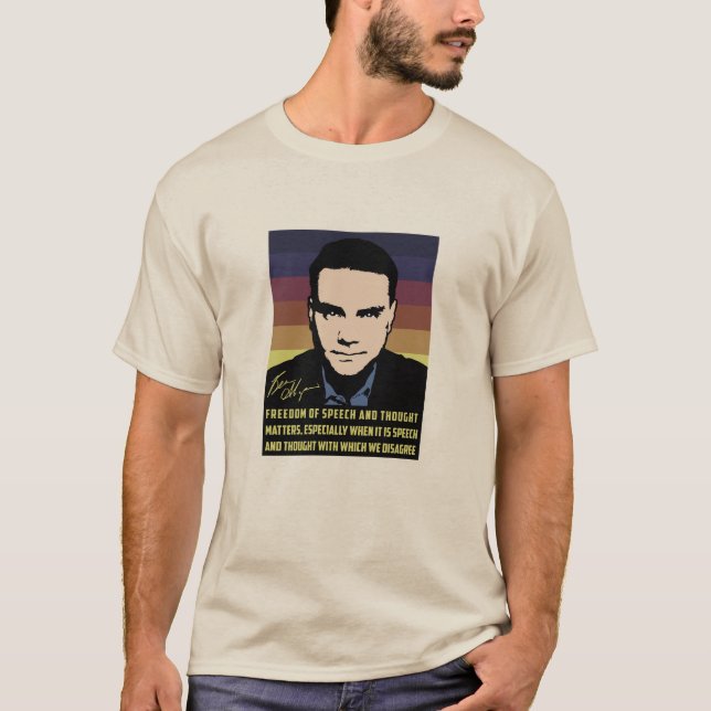 Ben Shapiro - Frihet för Tal T Shirt (Framsida)