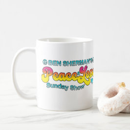 Ben Shermans Peace & Kärlek Söndag Show Kaffemugg