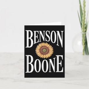 Ben Son Boone Fläkt Music Retro Vintage Aesthetic Kort