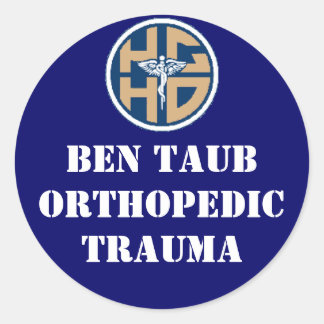 ben taub ortho runt klistermärke