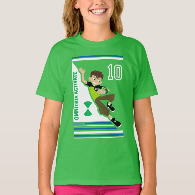 Ben Tennyson Athletic Graphic T Shirt (Framsida)