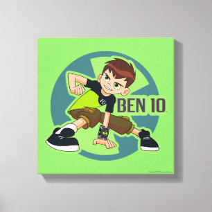 Ben Tennyson Omnitrix Graphic Canvastryck