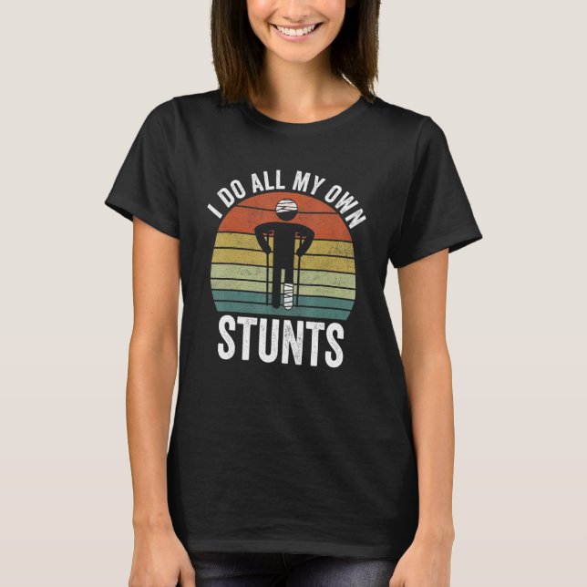 Benådad återhäktning efter benbrott gör jag mina e t shirt (Framsida)