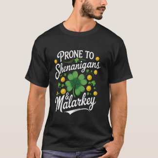 Benägen för bus och struntprat t shirt