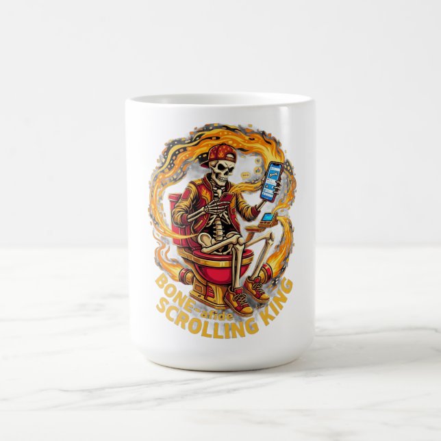 Benägen Rullande Kung Kaffemugg (Center)