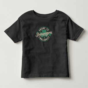 Benägen Till Bus Och Strunt St. Patrick's Day T Shirt