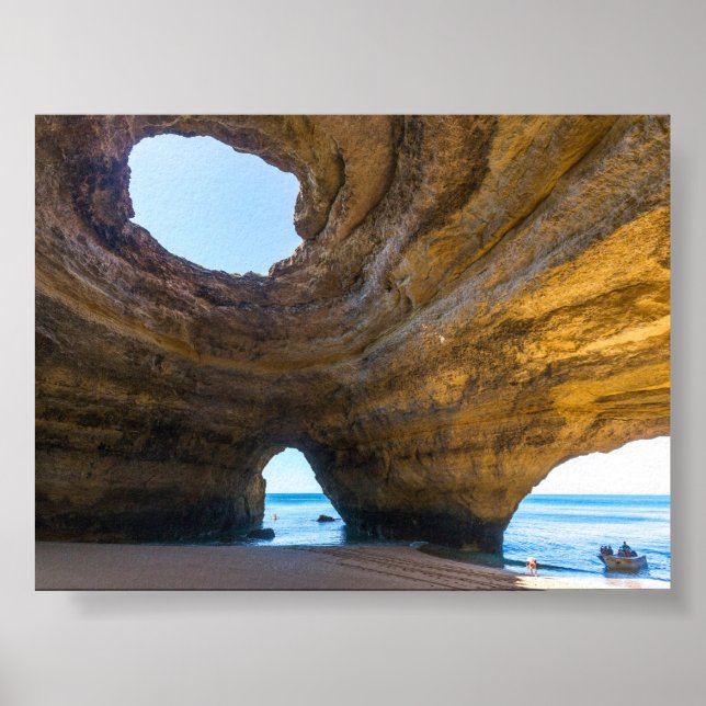 Benagil cave in Algarve Poster (Framsidan)