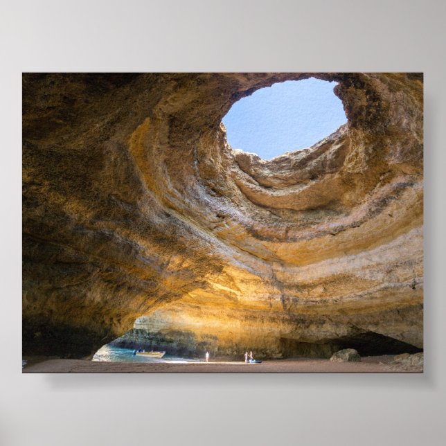 Benagil cave in Algarve Poster (Framsidan)