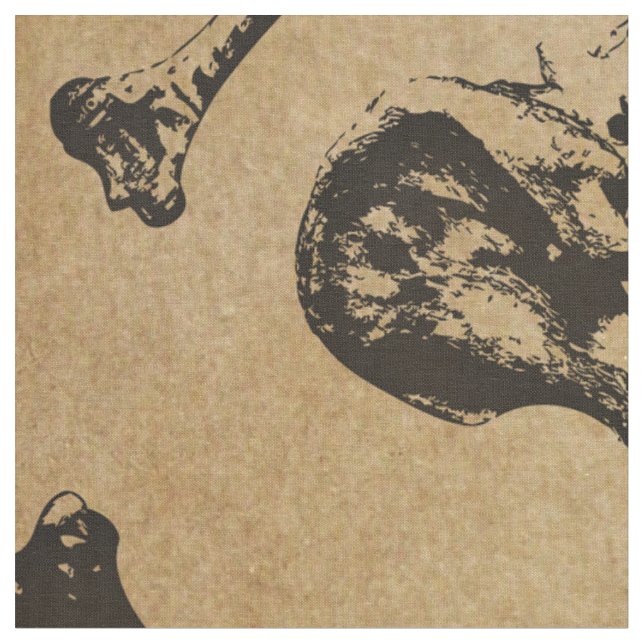 Benanatomisk arkeologi tyg (Närbild)