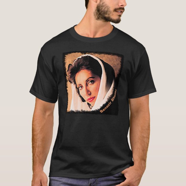 Benazir Bhutto Tee (Framsida)