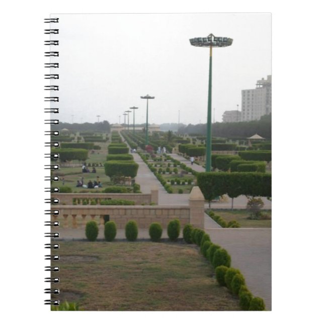 Benazir Park Scenia Ligcape Skriv ut Anteckningsbok (Framsidan)