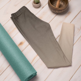 benbalar i hösten Trend Färg Peach Ombre Legging