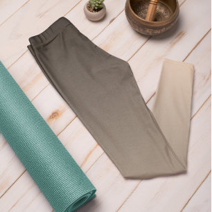  benbalar i hösten Trend Färg Peach  Ombre Legging
