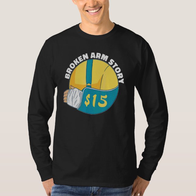 Benbrottshistoria 15  Armbrott T Shirt (Framsida)