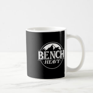 Bench-godis för öl-Älskare-Manar och kvinnor Kaffemugg