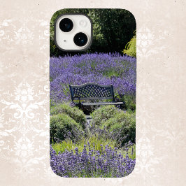 Bench i Lavender Fält i Sequim