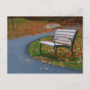 Bench på Walk 2 Vykort