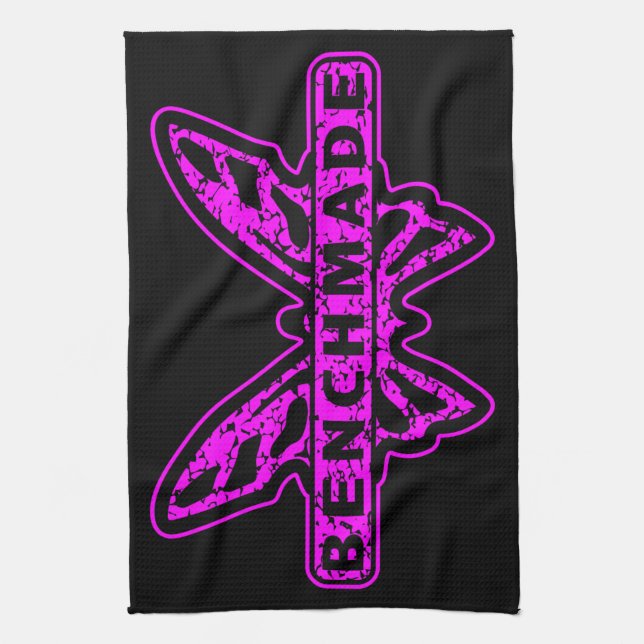 Benchmade Knivar Neon Rosa Butterfly  Kökshandduk (Vertikal)