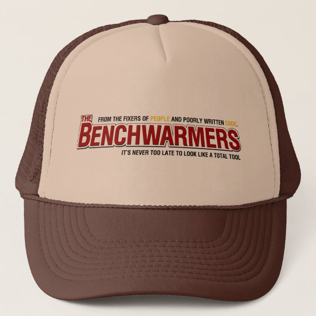Benchwarmers hatt truckerkeps (Framsida)