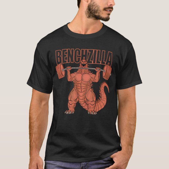 Benchzilla Fitness T Shirt (Framsida)