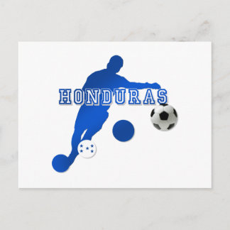 Bend det som en honduran Honduras-flagga Vykort
