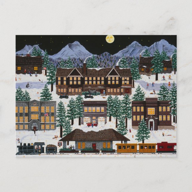 Bend @ Natt Vykort (Framsida)