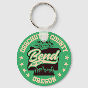 Bend,Oregon Nyckelring