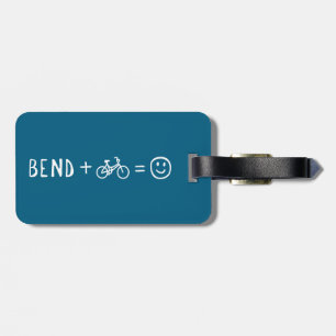 Bend Oregon Plus Cyklar Gör Dig Glad Bagagebricka