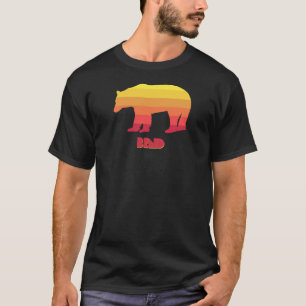 Bend Oregon Rainbow Bear T Shirt