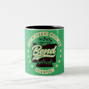 Bend,Oregon Två-Tonad Mugg