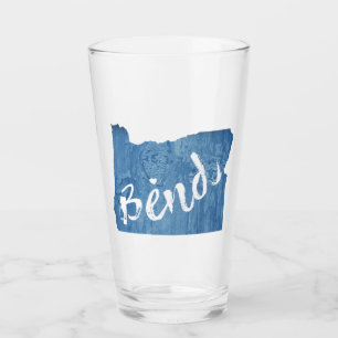 Bend, Oregon Wood Grain Glaskopp