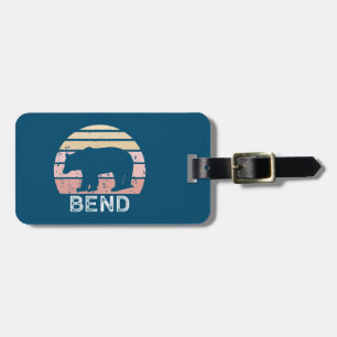 Bend Retro Bear Bagagebricka