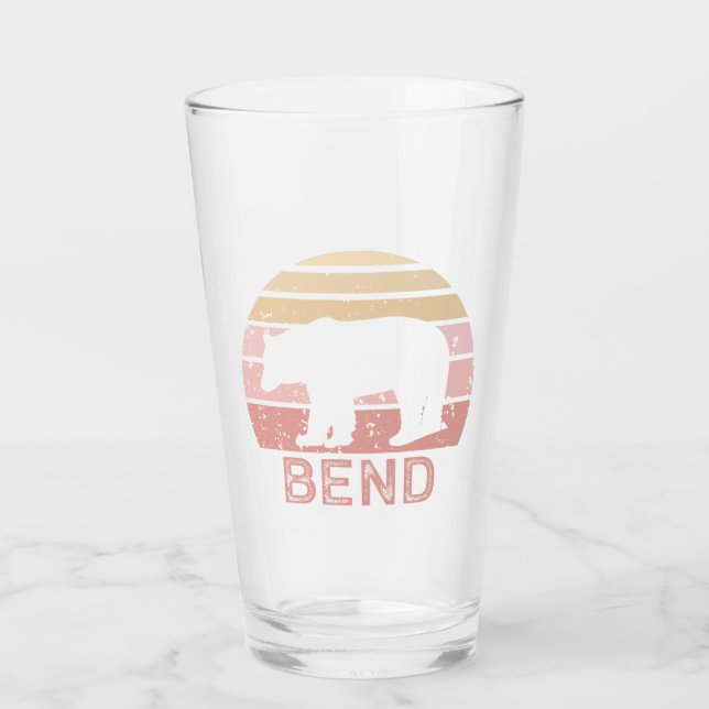 Bend Retro Bear Glaskopp (Framsida)