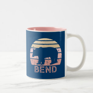 Bend Retro Bear Två-Tonad Mugg