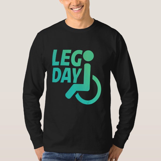 Bendag Handikappad Rullstol     T Shirt (Framsida)