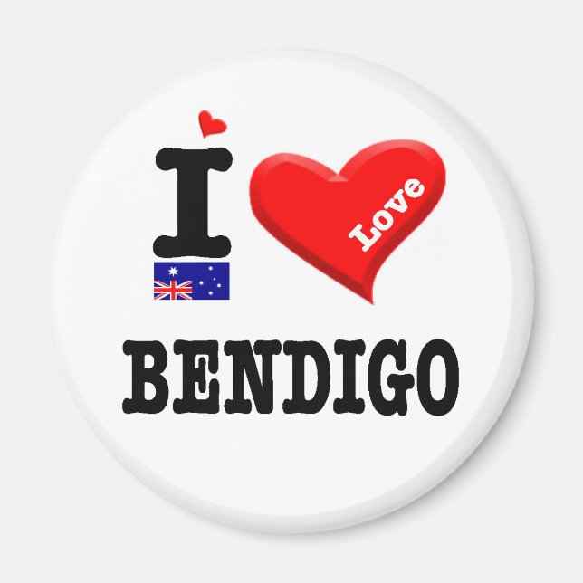 BENDIGO - I Kärlek Magnet (Framsidan)